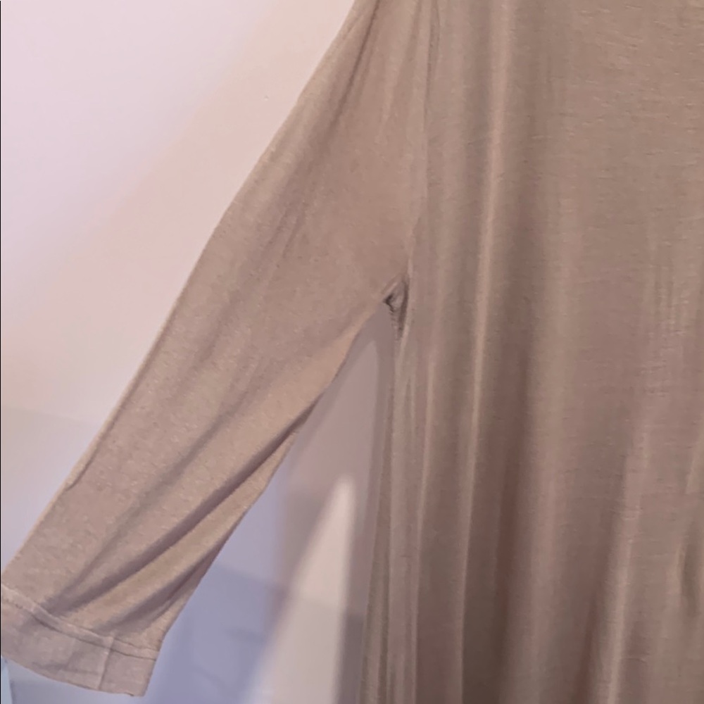 🆕 Women’s Hayden LA Casual Tan Long Sleeve Dress - Picture 4 of 8